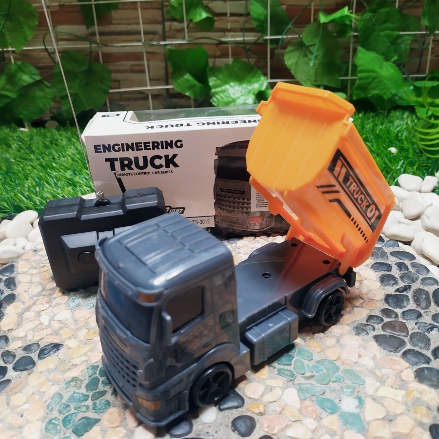 RC KONTRUKSI TRUK - MOBIL REMOTE CONTROL TRUCK DUMP -REMOT KONTROL DUMP TRUK