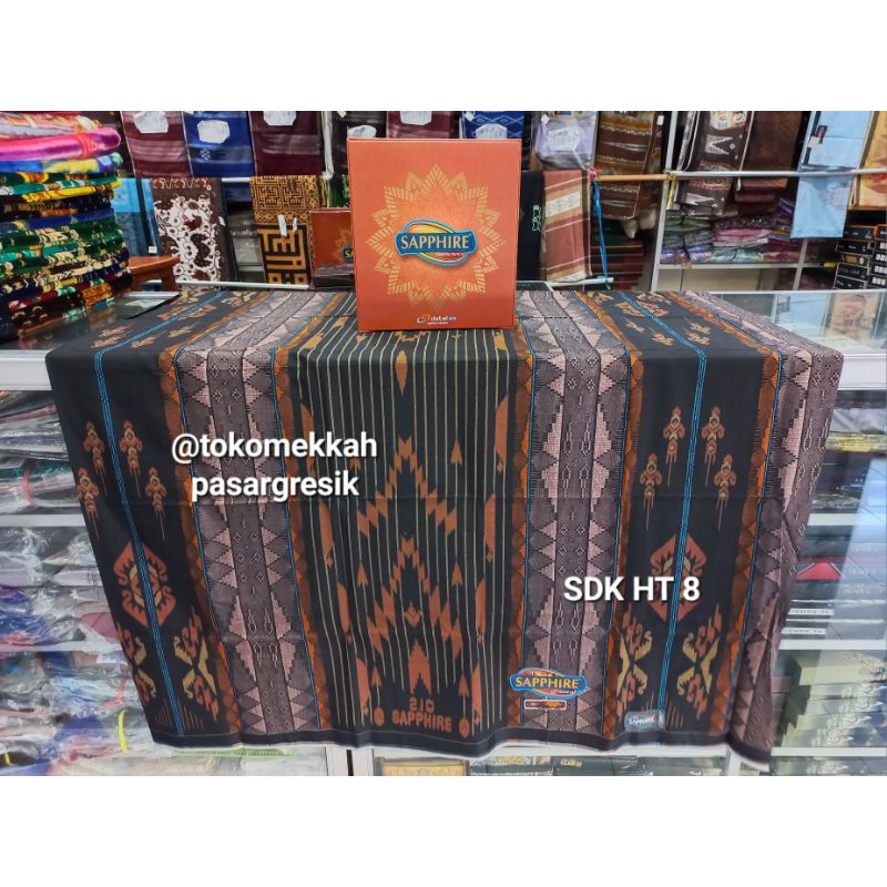 Sarung Sapphire Super Premium SDK Gunung Jaguar Jacquard Gambiran