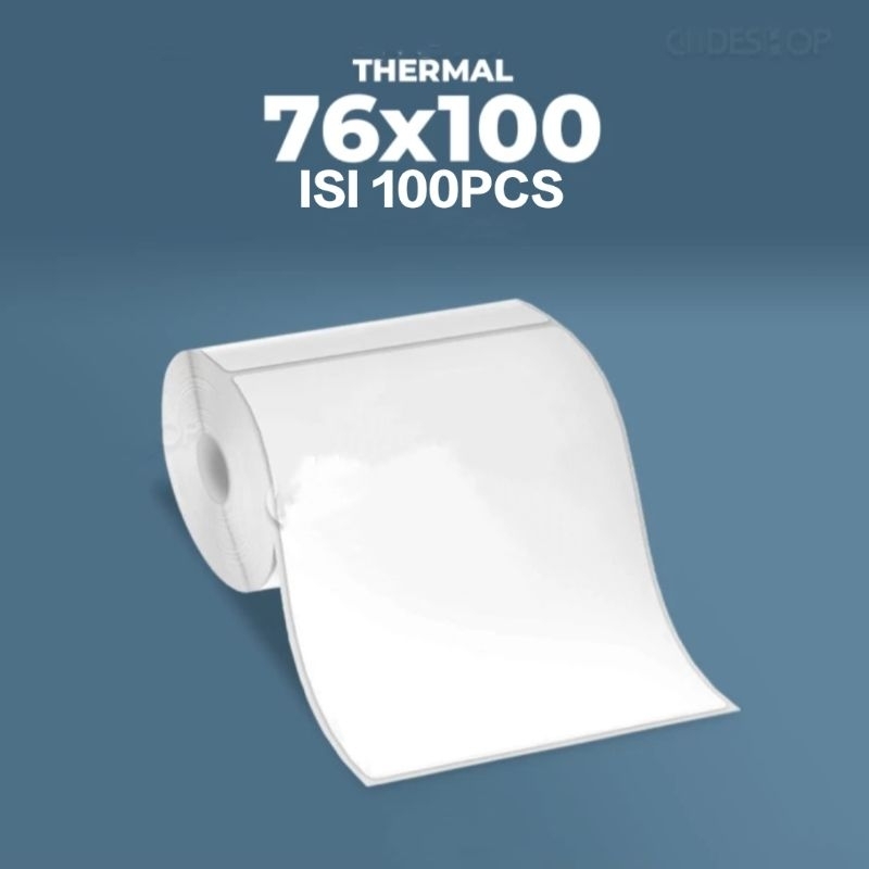 

||Label sticker ukuran 76mm x 100mm isi 100pcs