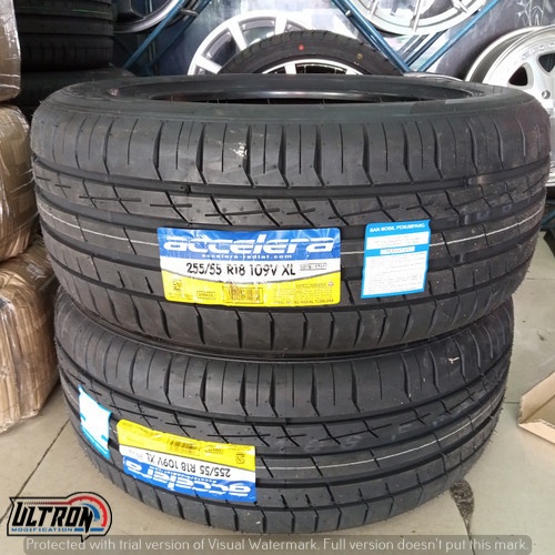 Ban Mobil Tubles R18 255 55 Accelera Iota St68 255/55 R18 Ban Ring 18 Tubeles