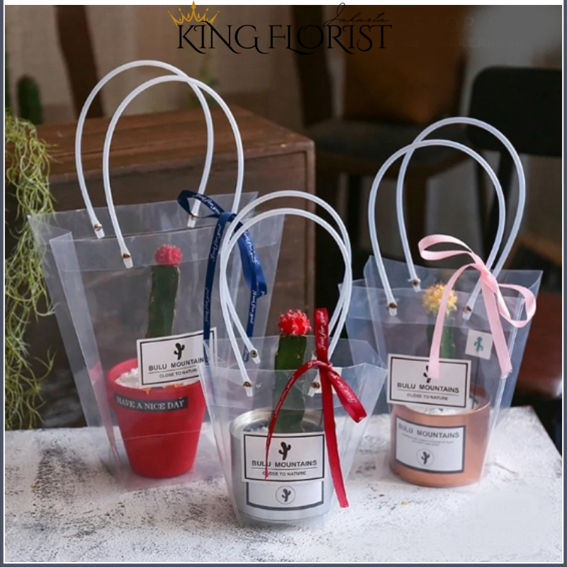 

Plastik Buket Bunga totebag plastik bunga tas buket 1006