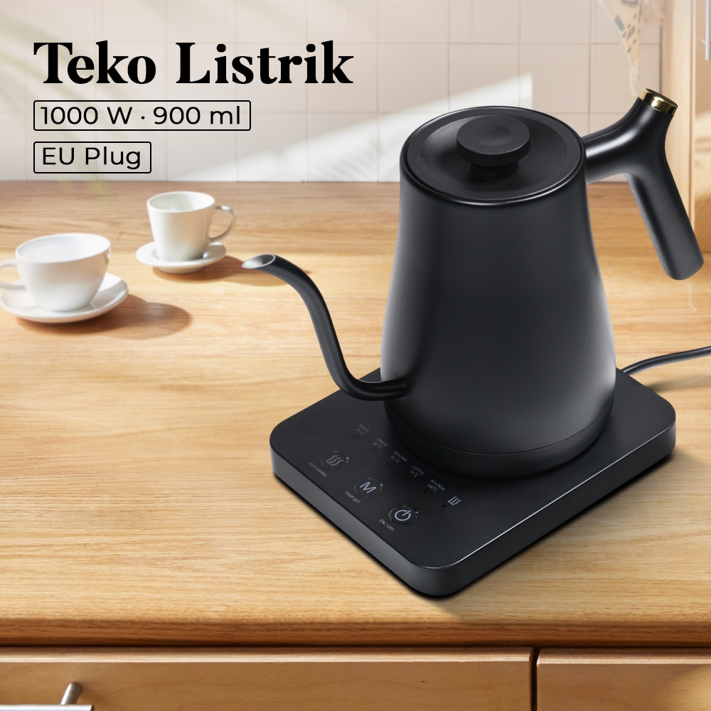 Kettle Elektrik 900ml / Teko listrik Leher Angsa