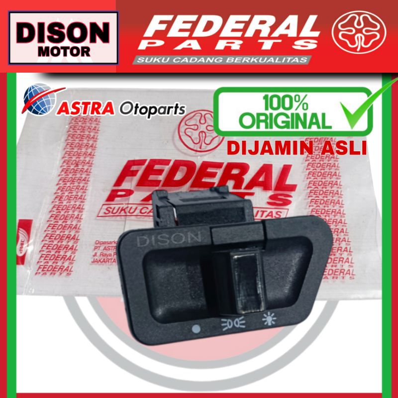 Saklar tombol lampu karisma beat karbu smash supra 125 original saklar on off lampu federal