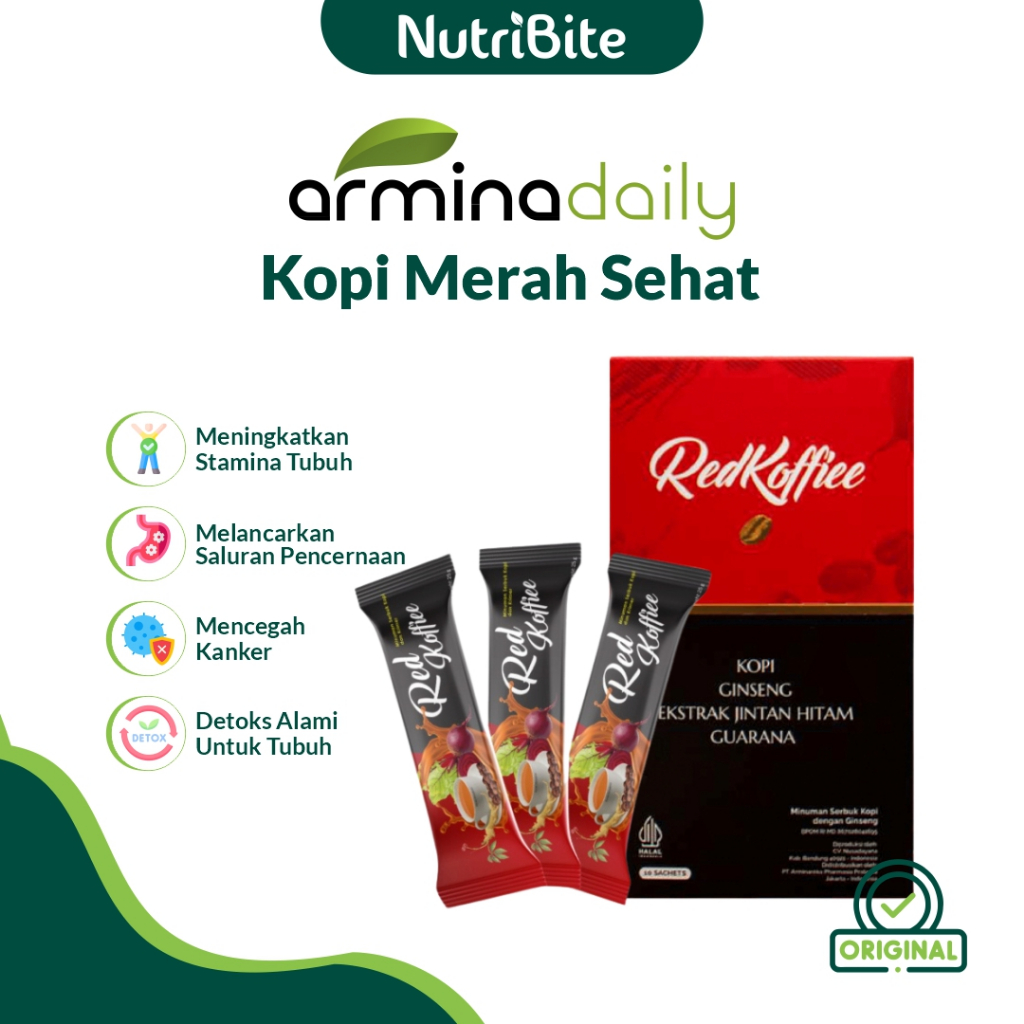 

Kopi Merah Gingseng Stamina Pria Cleng Red Koffie Herbal Box Sachet