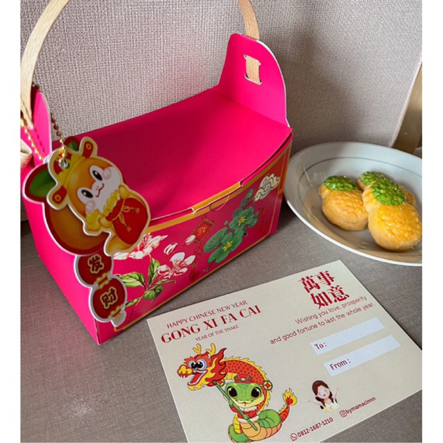 

HAMPERS IMLEK NASTAR PINNEAPPLE CAKE SINCIA 2025 COOKIES NANAS CAKE NASTAR NANAS