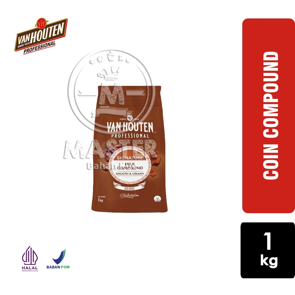 

Milk Compound Coin Van Houten / Coklat Compound Susu [Asli 1 Kg]
