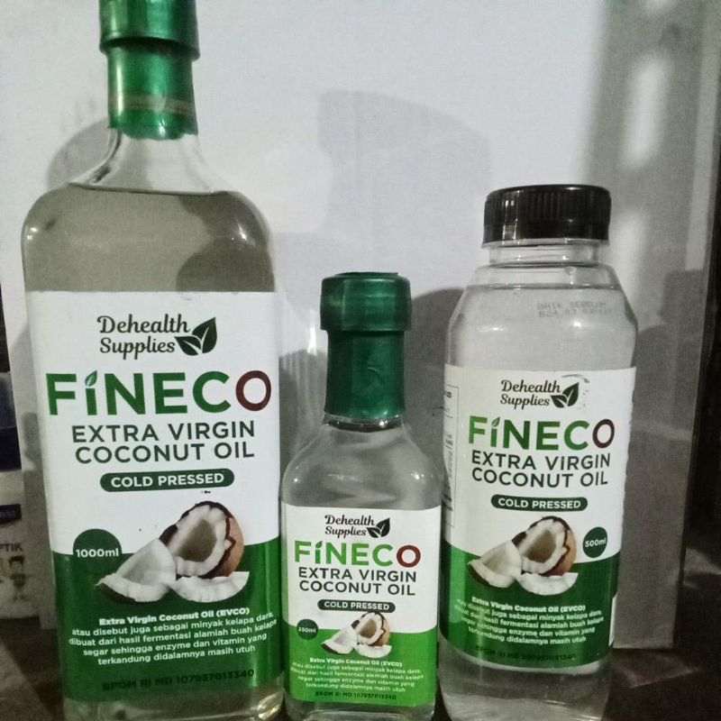 

FineCo extra virgin coconut oil 250ml/500ml