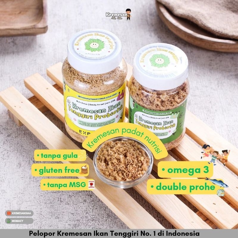 

Kremes Ikan Tenggiri Kremesan Si Aa 125gr