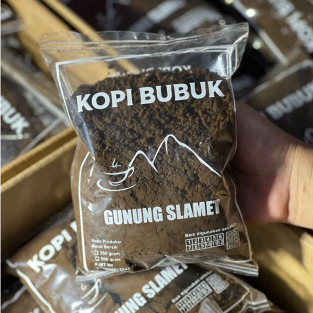 

KOPI BUBUK GUNUNG SLAMET BERAT 250G KHAS KEDIRI