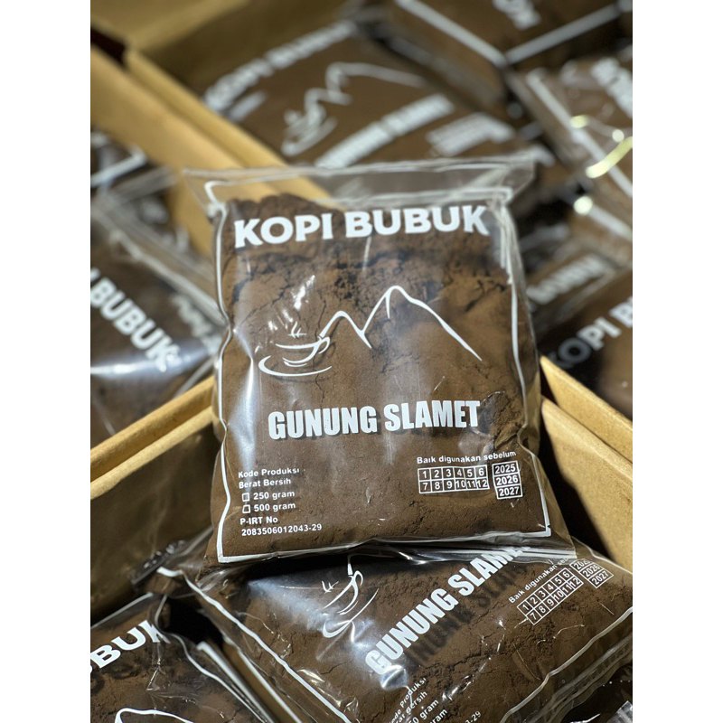 

KOPI BUBUK GUNUNG SLAMET BERAT 250G & 500G