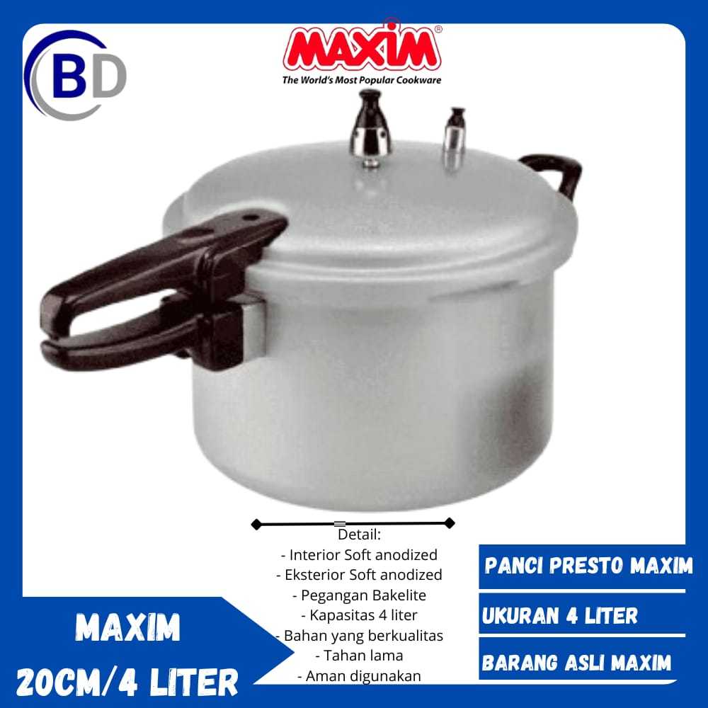 MAXIM Panci Presto 20Cm / 4 Liter