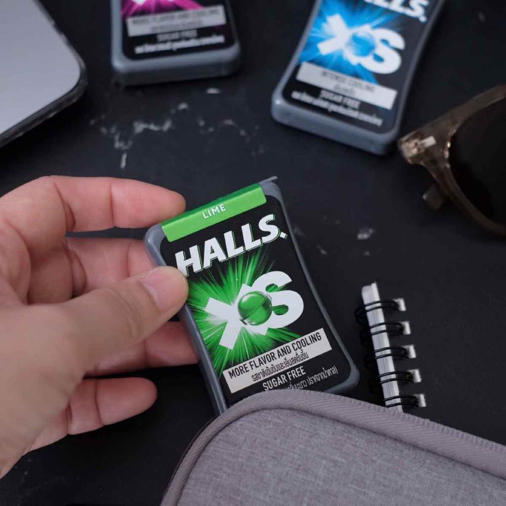 

HALLS SUGAR FREE CANDY 12.6gr