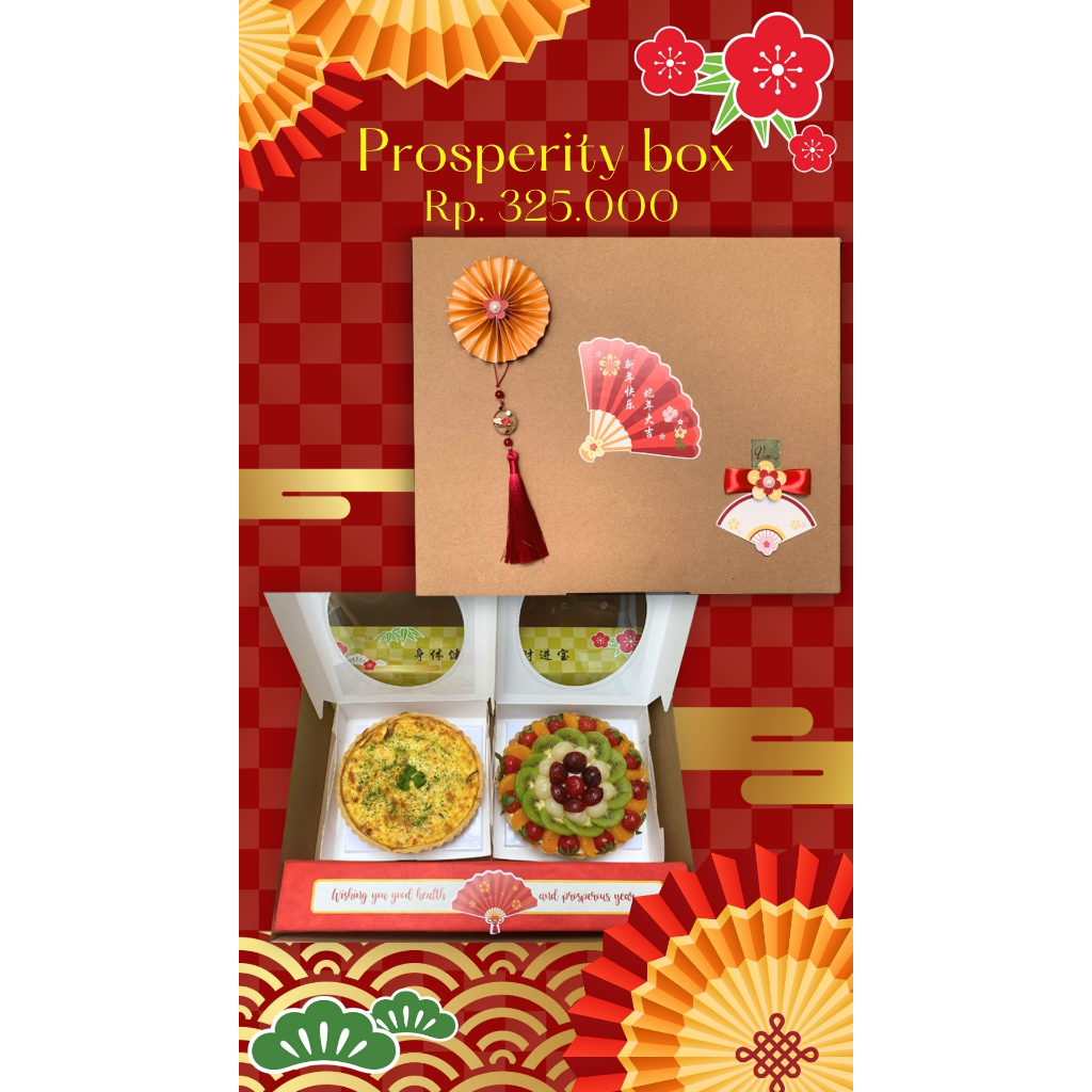 

Double Lucky Box/Velind's Bakery/ Parcel Imlek/ Hampers Imlek