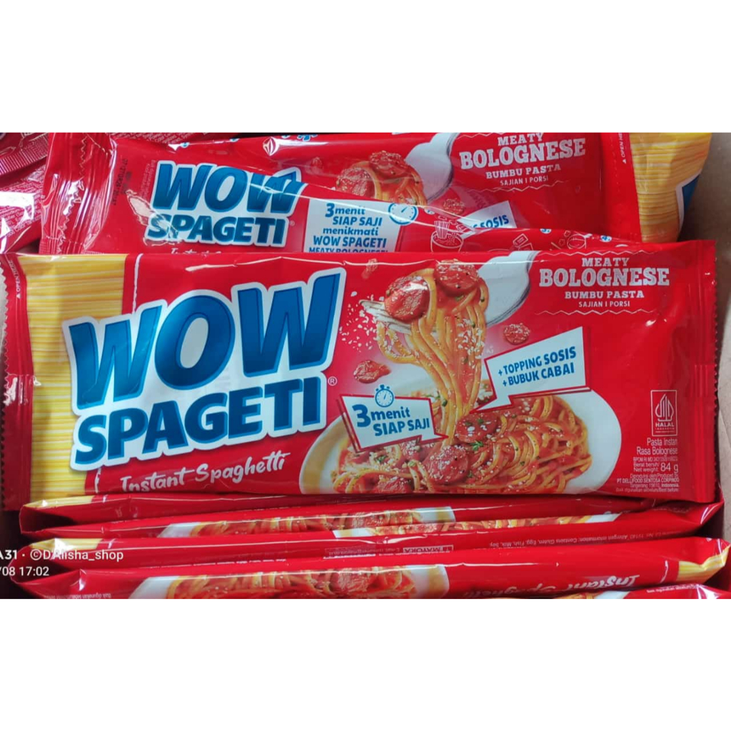 

WOW SPAGETI BOLOGNESE 84 GR