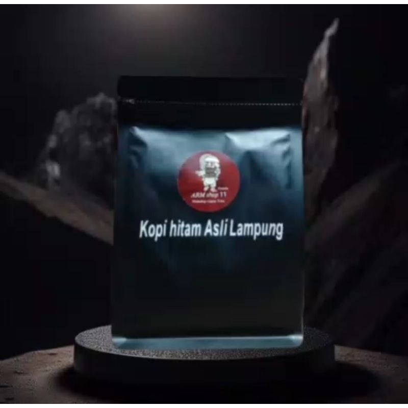 

kopi hitam asli Lampung ARM shop 11@200 gram