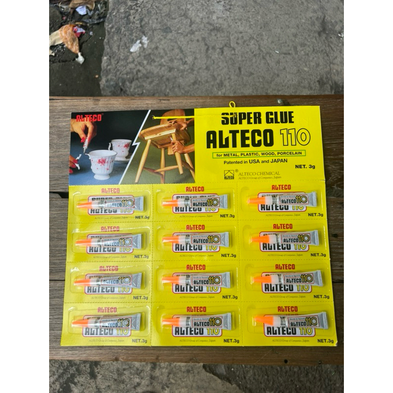 

Alteco Lem Super Glue Isi 12pcs/1 Lusin
