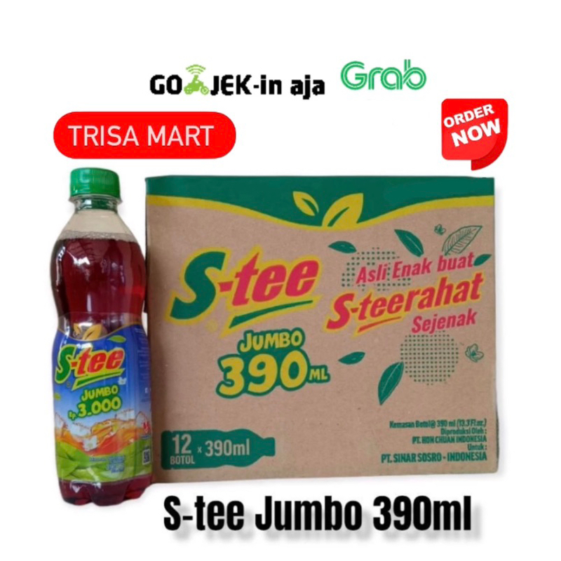 

S-tee jumbo 390ml isi 12 pcs