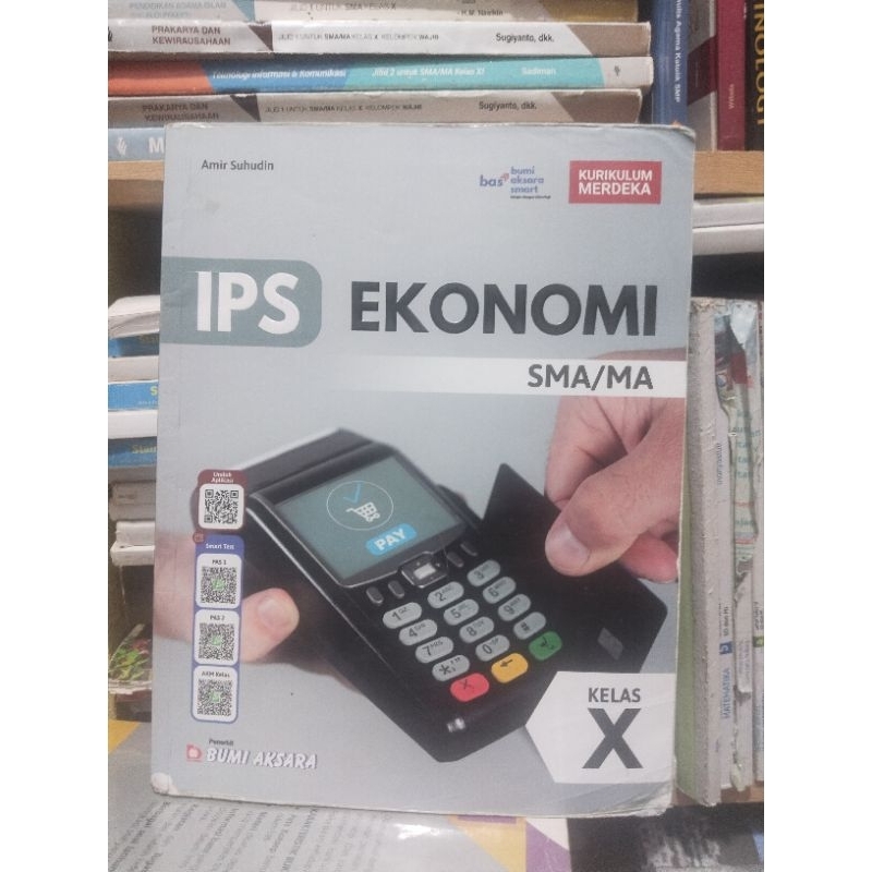 buku ekonomi,geografi kelas 10/X/1 sma ma bumi aksara kurikulum merdeka