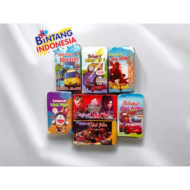 

Amplop Ampau Lebaran Motif karakter Uk. Medium/Ampau Selamat Hari Raya Idul Fitri - Bintang Indonesia