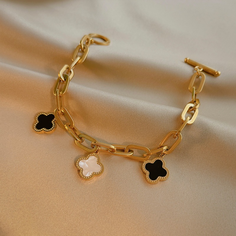 Gelang titanium wanita , gelang rantai wanita