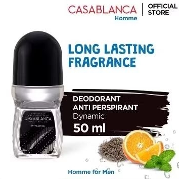 Casablanca Deodorant Roll On Pria Dynamic 50ml