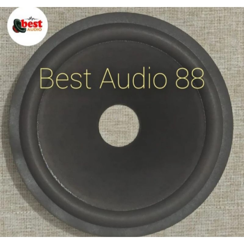 Daun kertas speaker 8inch 8 inch Woofer  spon polos voice coil  40mm tinggi 4cm