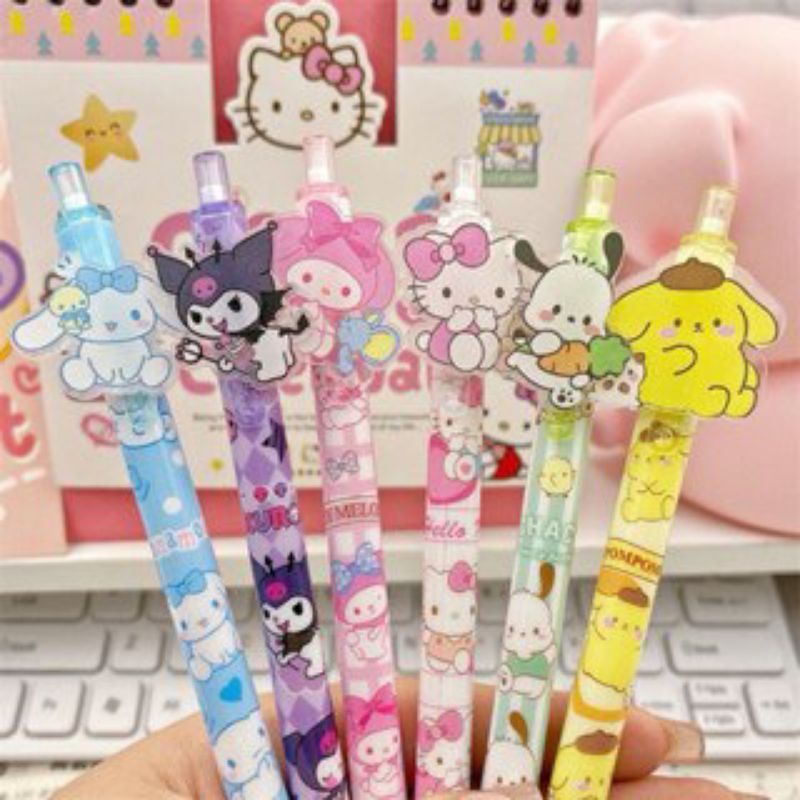 

ATK.JAYA COD Pulpen Gel Mekanik 0.5MM Sanrio Karakter Lucu / Pen Gel Sanrio / Pulpen Gel Melody Kuromi