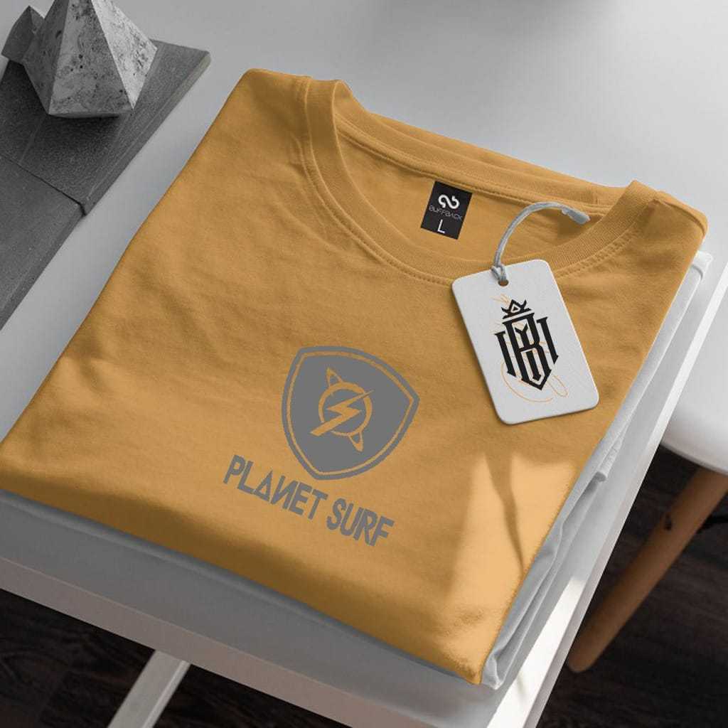 PROMO COD.. Kaos Distro Planet Surf 01 Text Silver Premium Kaos Oblong Cowok Kaos Pria Atasan Pria K