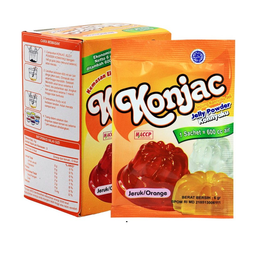 

agar agar konjac jeruk orange 6