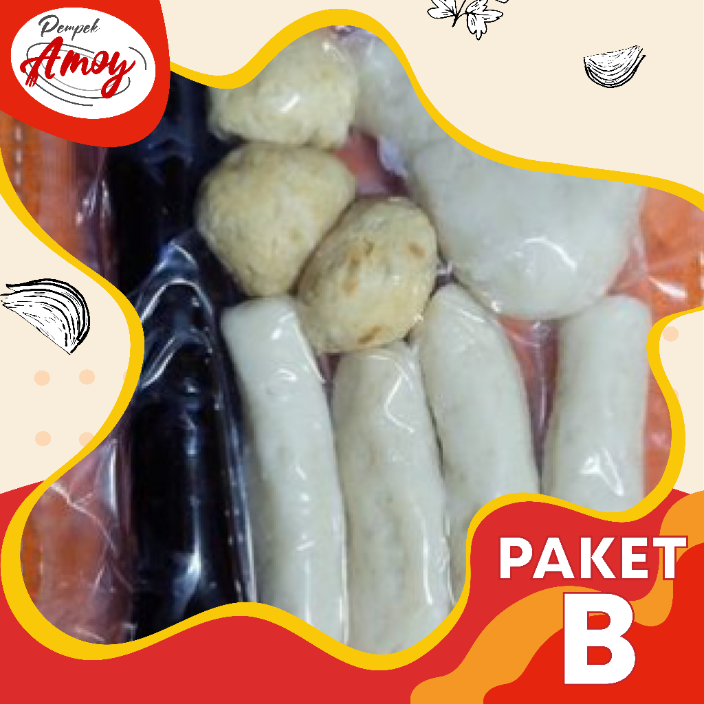 

PAKET B Pempek Amoy (Selam + Adaan + Lenjer)