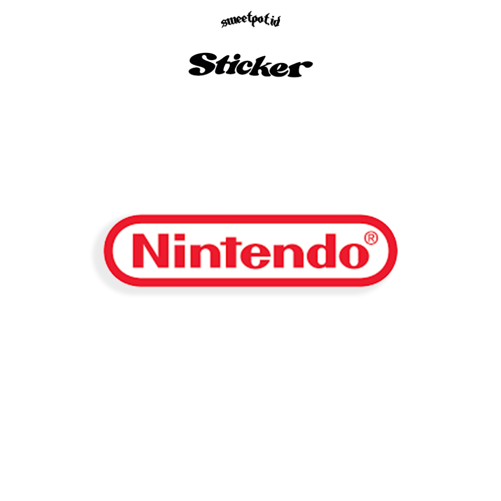 

(BISA COD) STIKER AESTHETIC "NINTENDO" / STIKER HELM / STIKER LOCAL BRAND / STIKER AESTETHIC / ANTI AIR / STICKER BIJIAN / STICKER ECERAN / STICKER METAL / STICKER POP / VIRAL