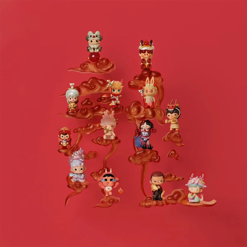 READY SELECTED POPMART CNY LOONG