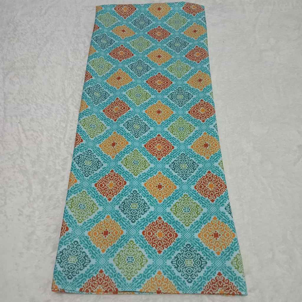 Terbaru Sarung Batik Cirebonan Dua Daun Cap Cent Motif Songket | Sarung Cewek Wanita Perempuan Santr