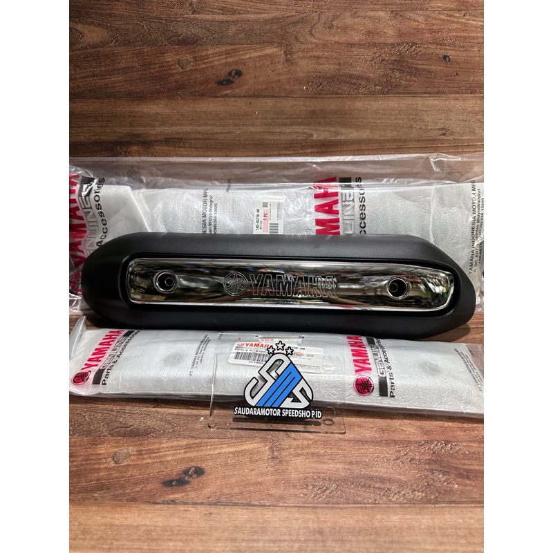 [YGP 100% ASLI] COVER TAMENG KNALPOT DAN LIST TAMENG KNALPOT ORIGINAL YGP (YAMAHA GENUINE PARTS) PNP