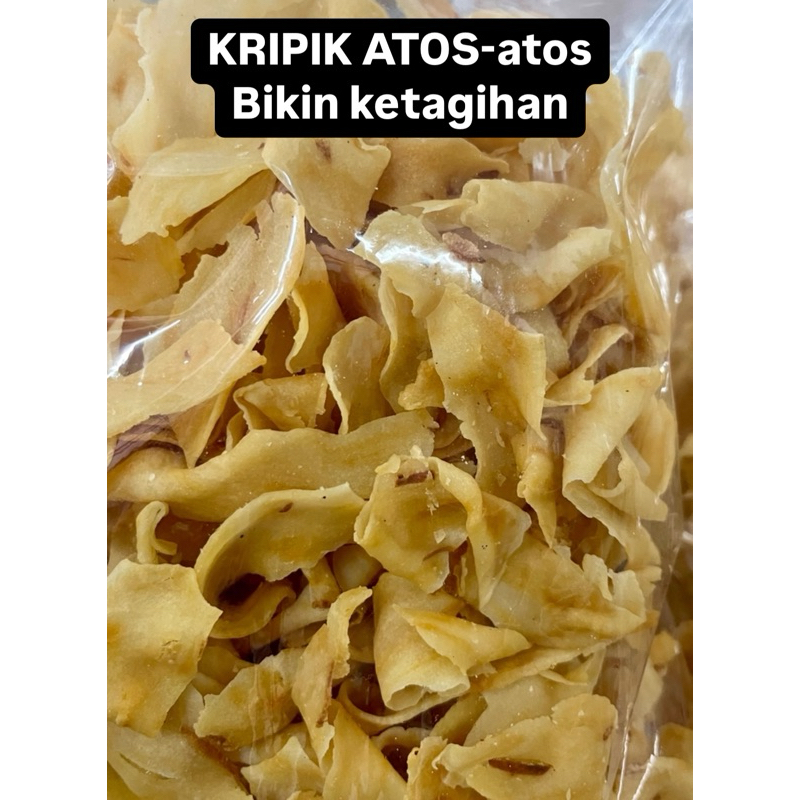 

kripik atos atos singkong sekali beli besok ketagihan