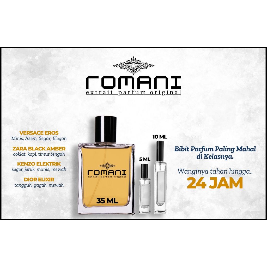 Parfum sfa romani 24 jam / Dior elixsir / unisex
