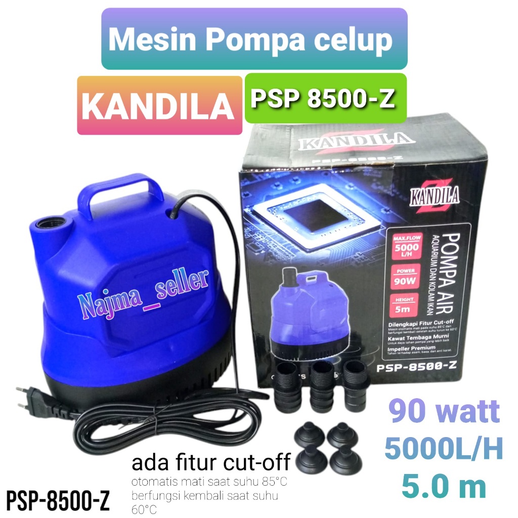 Mesin Pompa Filter kolam ikan celup PSP seri 2100, 2200, 2400 dan 3200, 4500, 8500. Mesin otomatis o