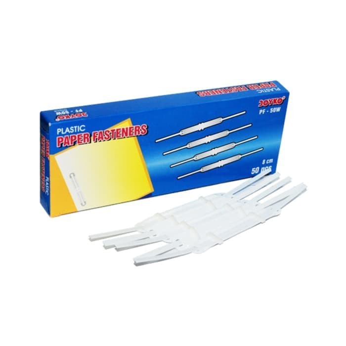 

Paper Vasteners Plastik PF-50W (ACCO) WHITE JOYKO