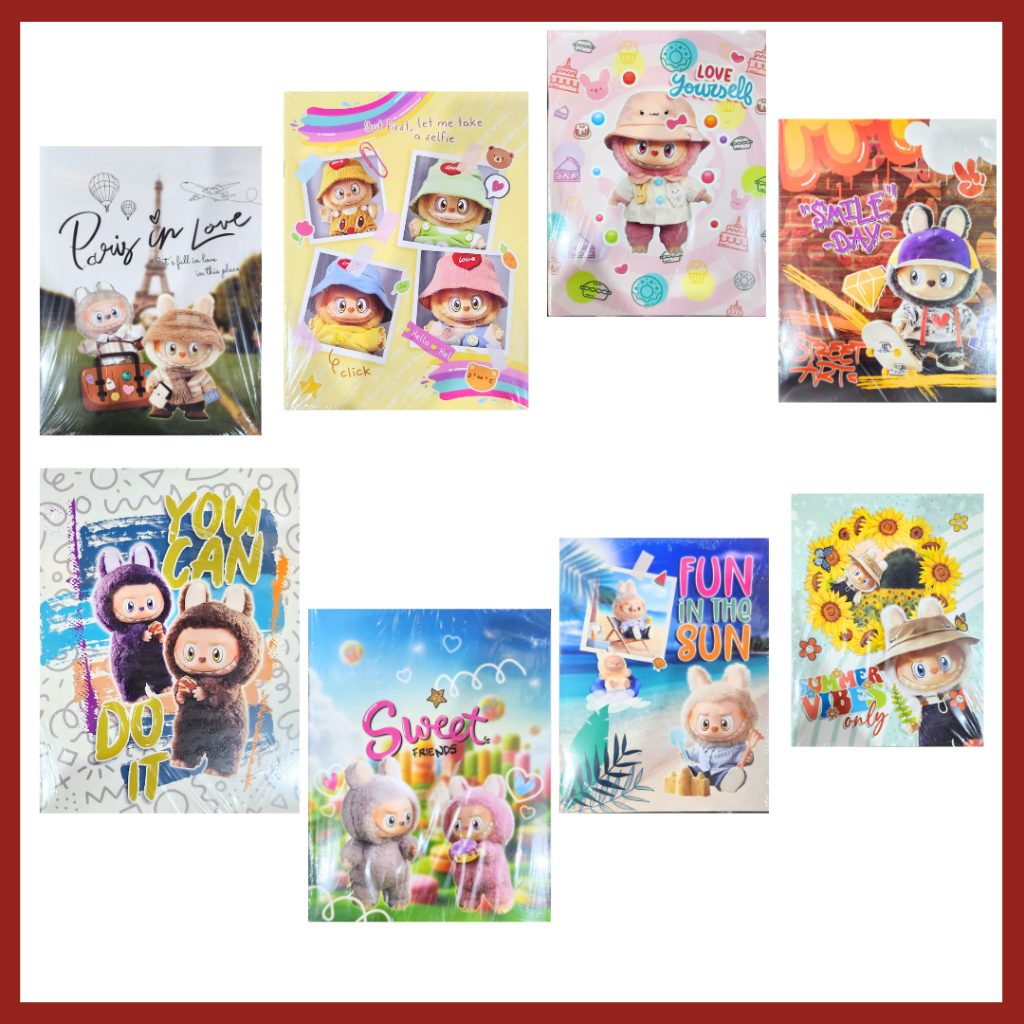 

Buku Tulis Labubu 58 lembar 21 x 16 cm A5 Note book Limited Edition