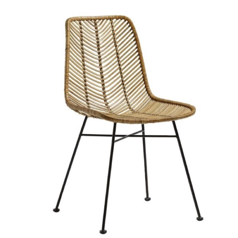 Kursi Teras Kursi Santai Kursi Rotan Kaki Besi