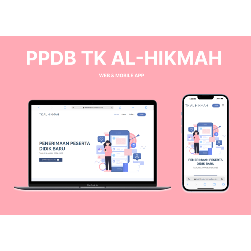 SISTEM APLIKASI WEB PPDB BISA CUSTOM