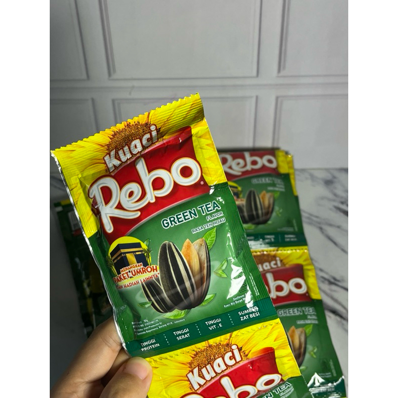 

KUACI REBO GREENTEA isi 20 pcs