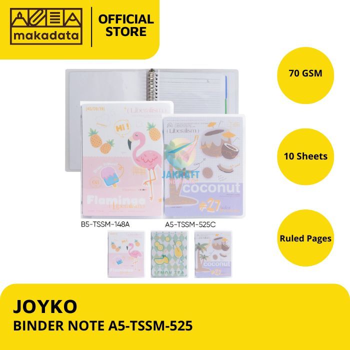 

BUKU BINDER NOTE A5 JOYKO TSSM-525 (1 PCS) MURAH