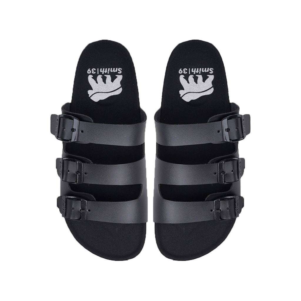 House of Smith Sendal Slide Pria - Santrik Black #4