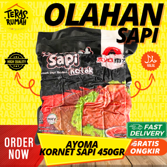 

AYOMA - KORNET SAPI KOTAK 450gr