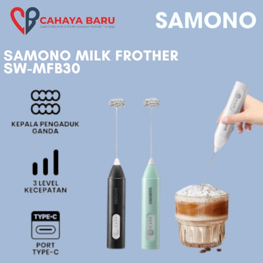 SAMONO MILK FROTHER SW-MFB30