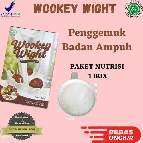 

TOP SELLER Wookey Weight - Susu Penambah Berat Badan 220gr Paket Nutrisi