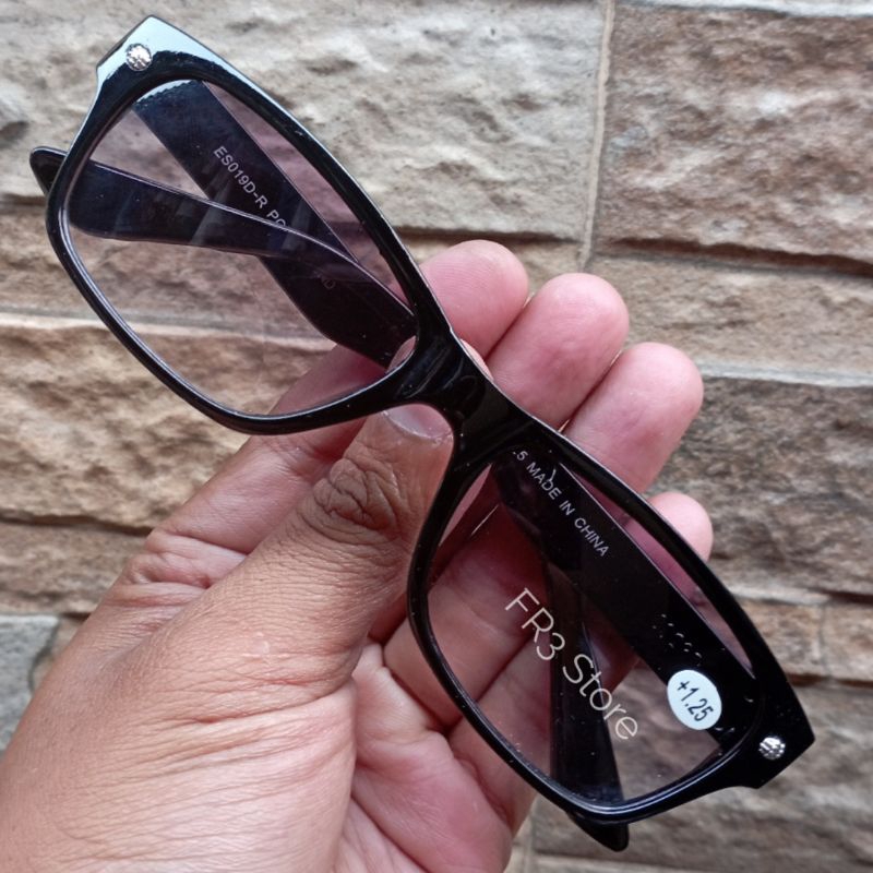 Kacamata Plus Baca dan Jalan Lensa Hitam Teduh Untuk Pria dan Wanita