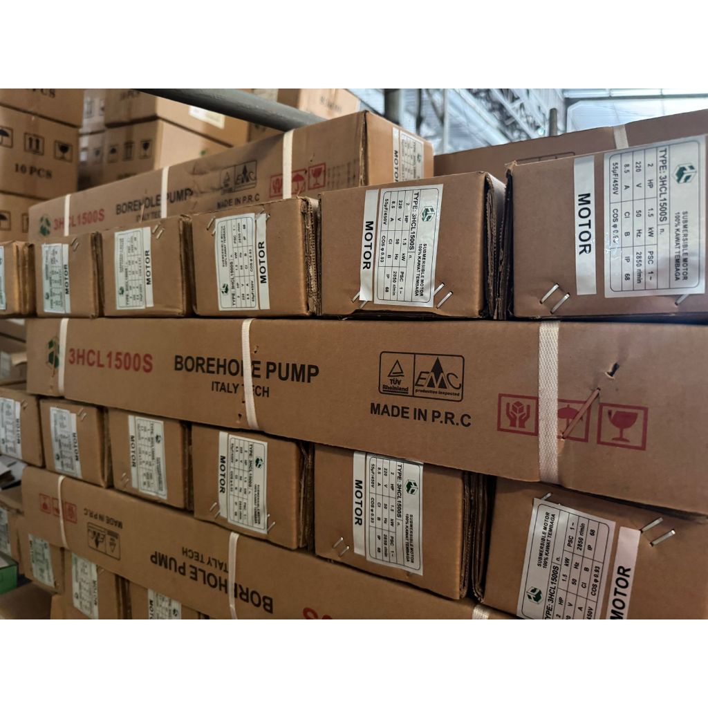 DINAMO MOTOR SAJA HCL 3" 2 HP 220 volt HCL Motor 3" 2HP 220V