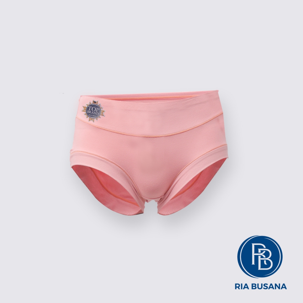 Ria Busana - Sorex - Celana Dalam Wanita Midi Polos All Color Katun Art. CD-1251
